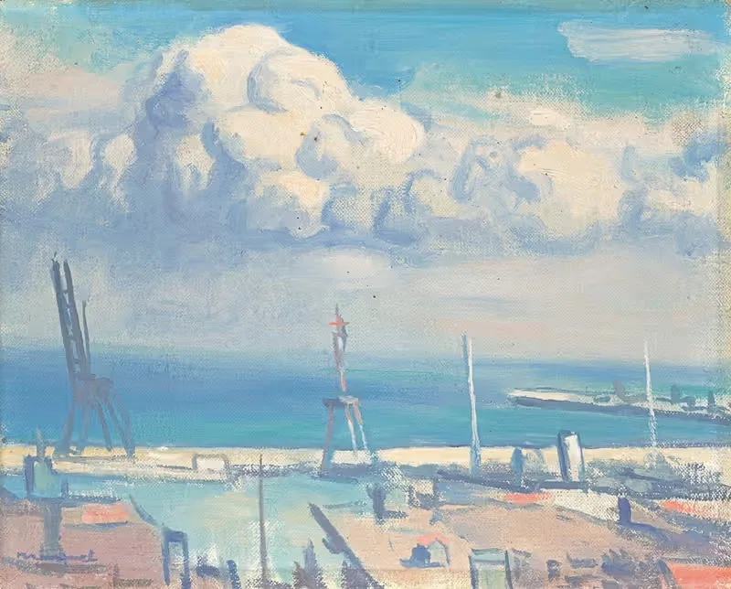 Le Nuage, Alger by Albert Marquet — digital art print download