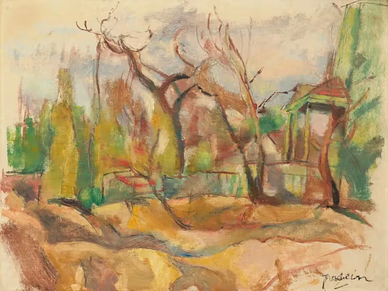 Paysage à Cuba by Jules Pascin, 1917 — digital art print download
