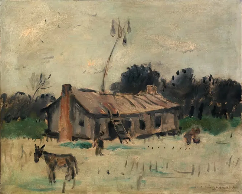 Хижина в Алабаме by Анна Голдтуэйт — digital art print download