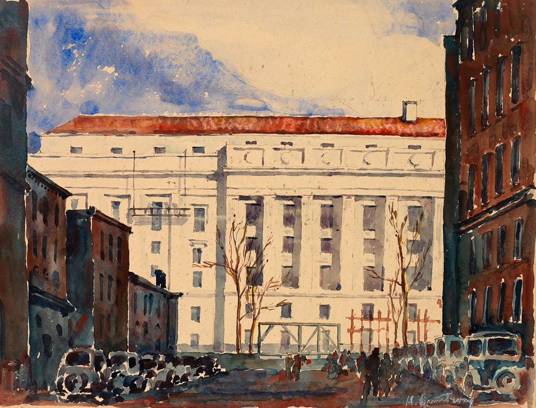 Unidentified Building by Anonymous — digital art print download
