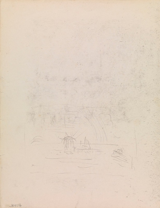 Outline of a Marine — James Ensor