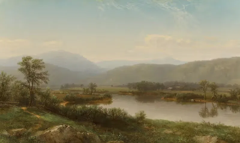 View of the Housatonic — Homer Dodge Martin