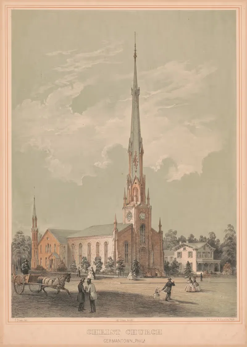Christ Church, Germantown, Phila. — James Fuller Queen