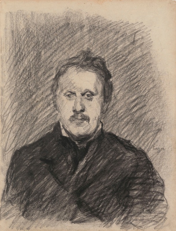Portrait of a Man — James Ensor