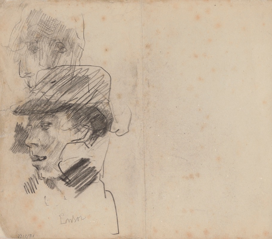 Portrait of a Man — James Ensor