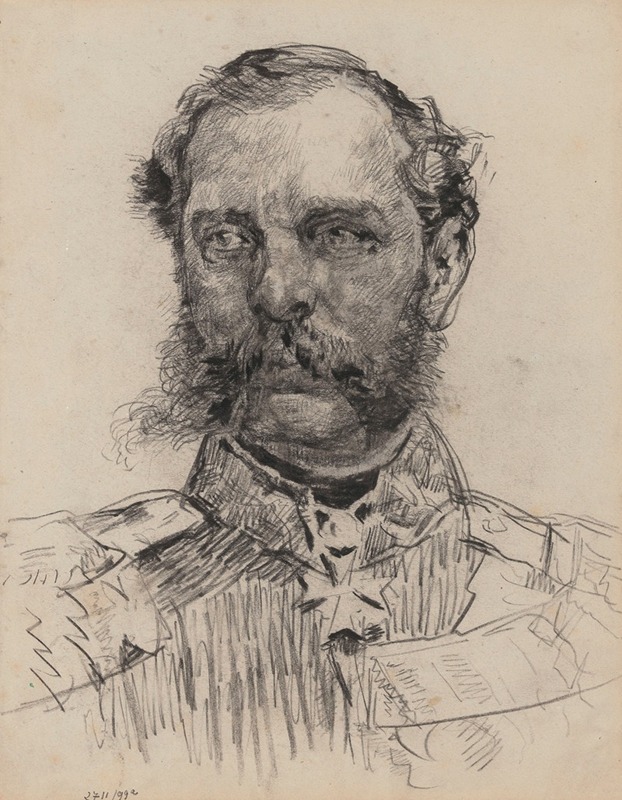 Portrait of a Man — James Ensor