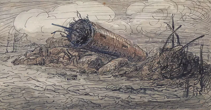 Помним Ипру by Альфред Ост, 1919 — digital art print download