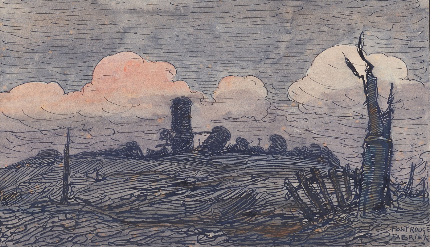 Ypres Remember by Alfred Ost, 1919 — digital art print download