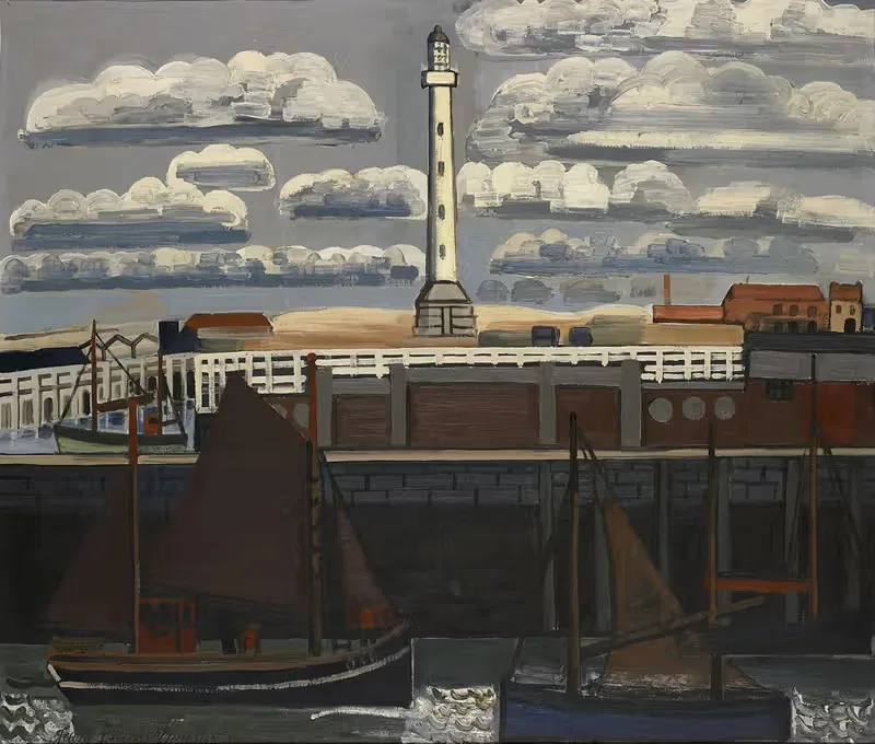 Маяк в Остенде by Жан Бруссельманс, 1936 — digital art print download