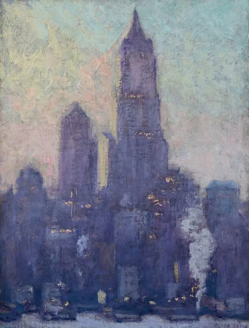 The First Lights by Charles Vezin — digital art print download