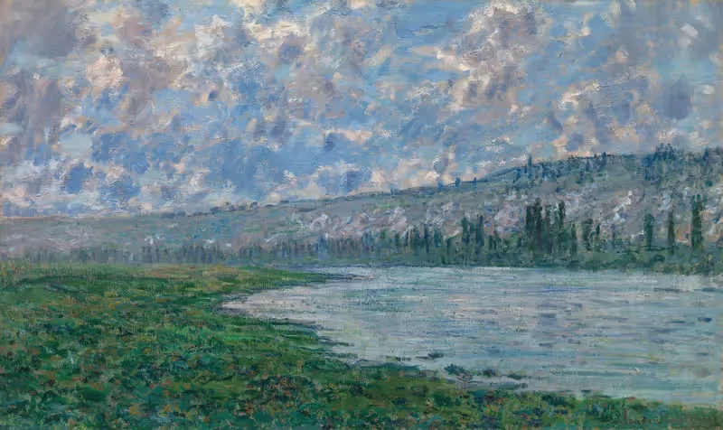 The Seine at Vétheuil — Claude Monet