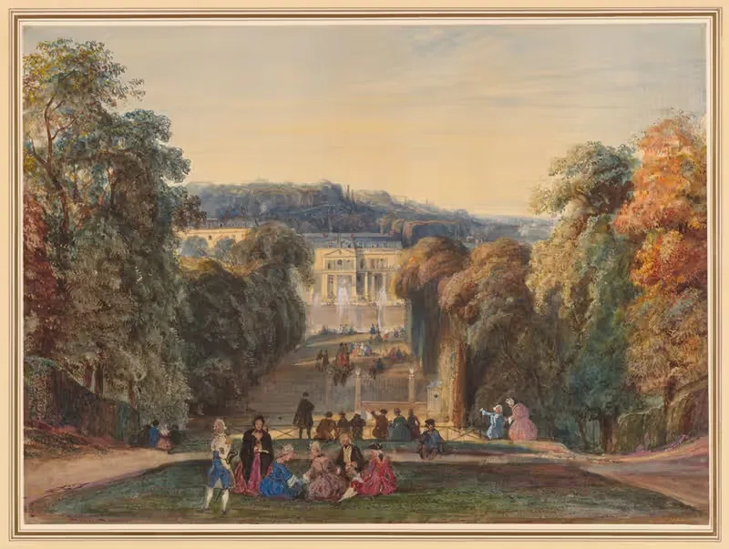In the Park of Saint Cloud — Constant Troyon