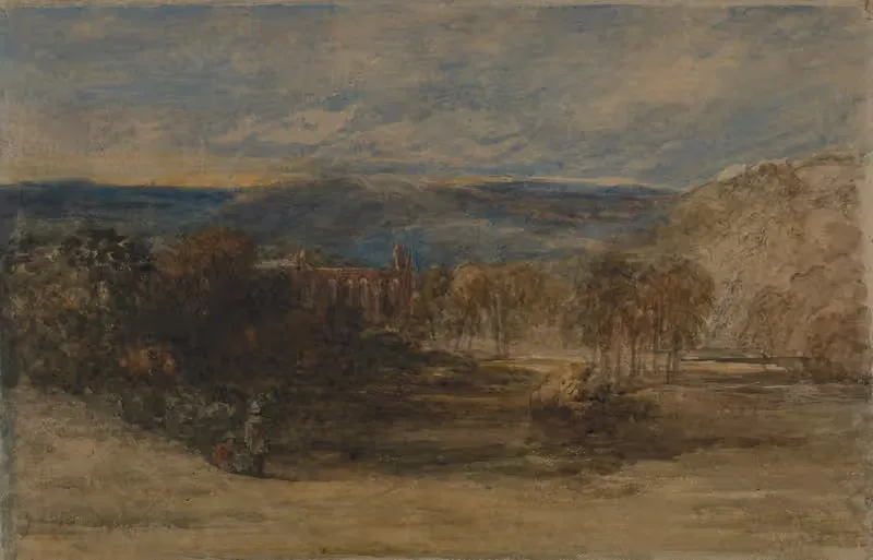Bolton Abbey by David Cox — digital art print download