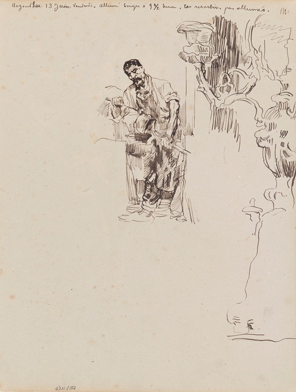 Smith and Chandelier by James Ensor — digital art print download