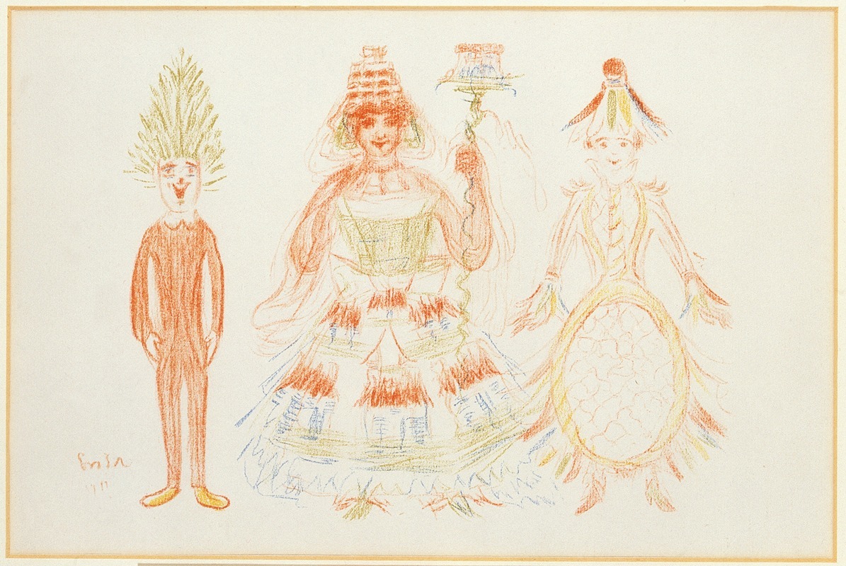 Spar – Huisje uit Neurenberg – Racket — James Ensor
