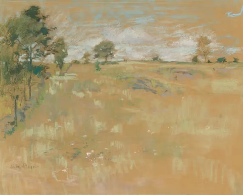 Pastures, Branchville, Connecticut — John Henry Twachtman