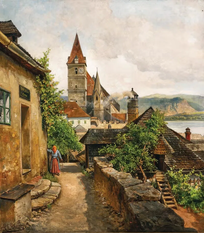 Weissenkirchen in the Wachau — Ladislaus Eugen Petrovits