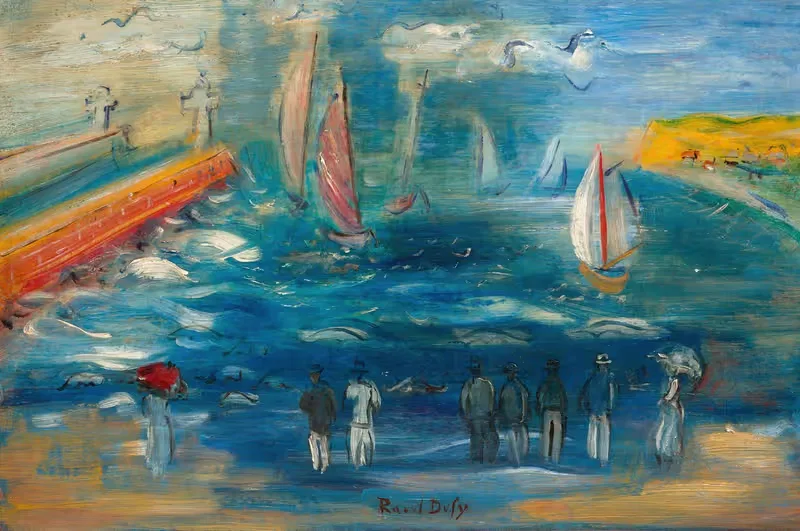 Départ des régates by Raoul Dufy — digital art print download