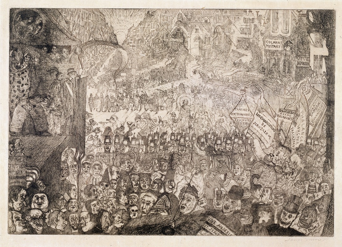 The Entry of Christ into Brussels — James Ensor