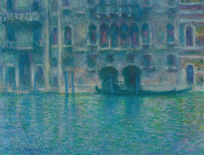 Палаццо да Мула, Венеция by Клод Моне, 1908 — digital art print download