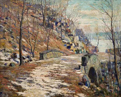Дорога вниз по Пэлисейдам by Эрнест Лоусон, c.1911 — digital art print download