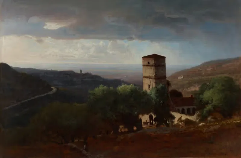 View of Rome from Tivoli — George Inness