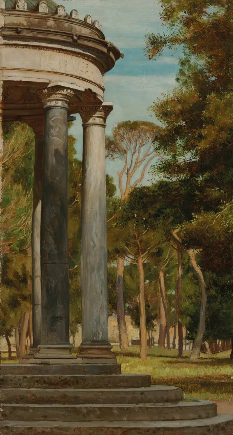 Temple in the Borghese Gardens, Rome — Mathew Ridley Corbet