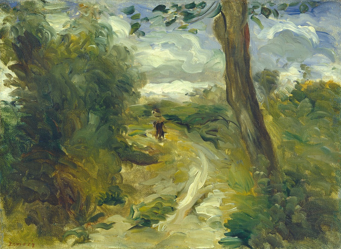 Landscape between Storms by Pierre-Auguste Renoir, 1874 — digital art print download