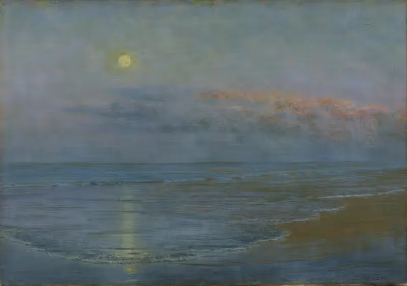 Восход луны by Томас Александр Харрисон — digital art print download