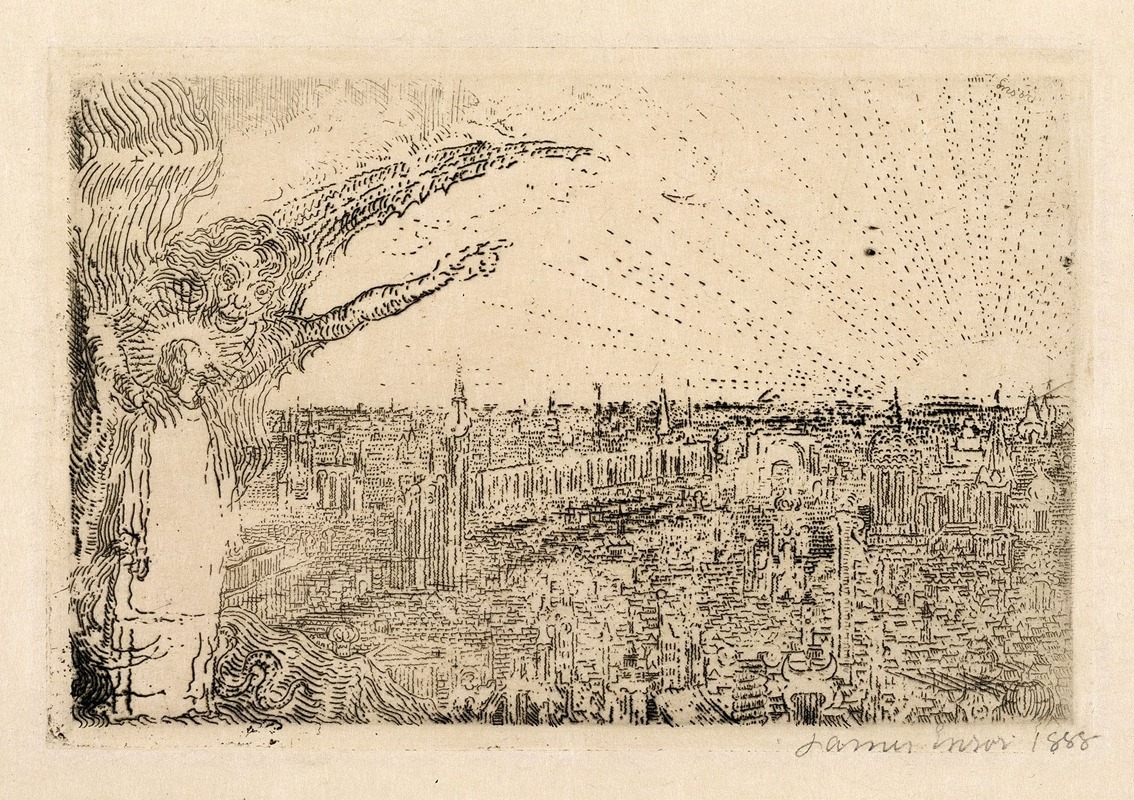 The Temptation of Christ — James Ensor