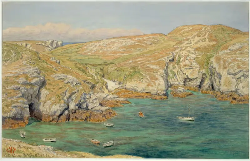 Бель-Иль. Гульфар by Анри Ривьер, 1910 — digital art print download