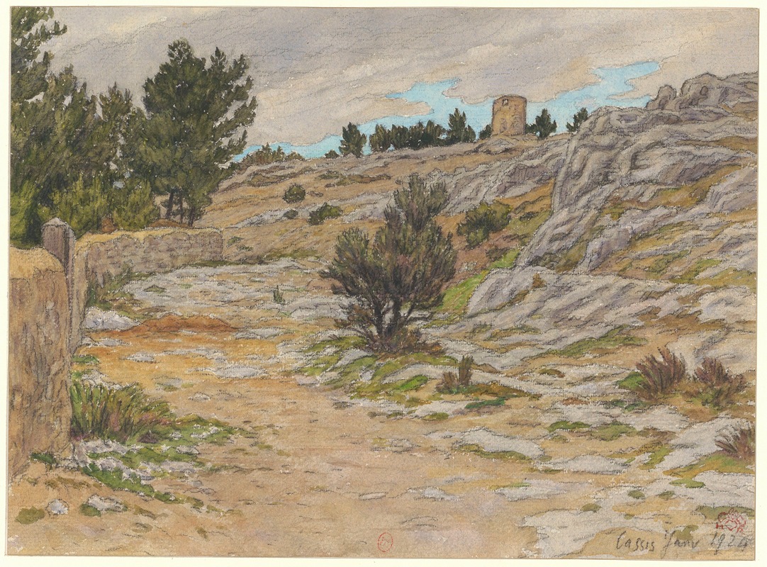 Cassis by Henri Rivière, 1924 — digital art print download