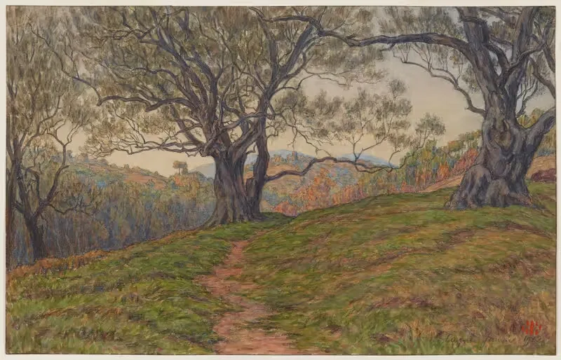 Этюд оливковых деревьев. Кань by Анри Ривьер, 1912 — digital art print download
