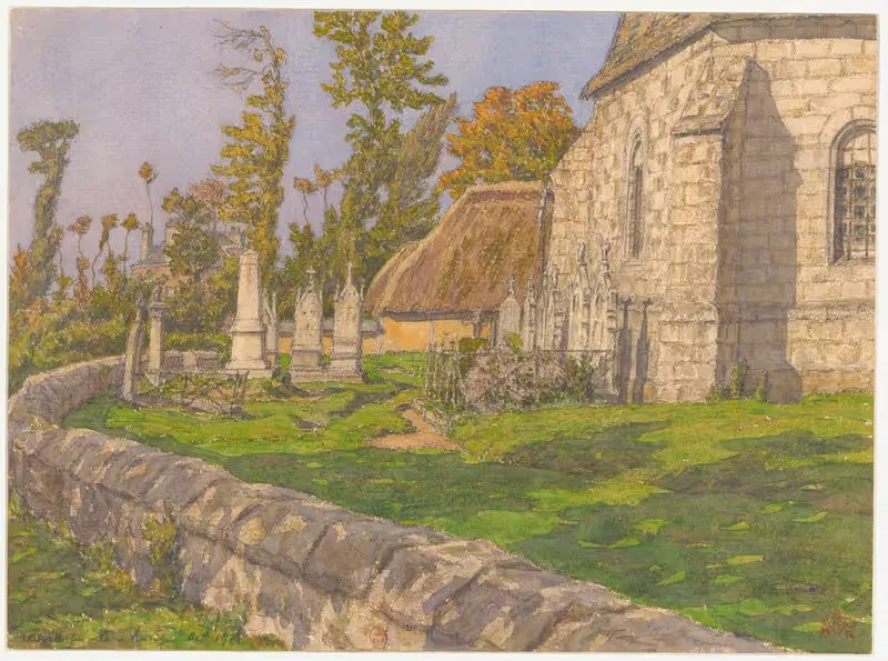 Френаи-ле-Лонг by Анри Ривьер, 1923 — digital art print download
