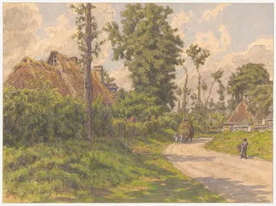 Френьи-ле-Лонг by Анри Ривьер, 1923 — digital art print download