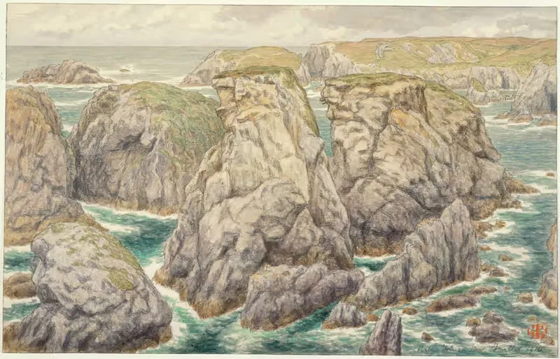 Goulphar. Belle-Isle en mer — Henri Rivière