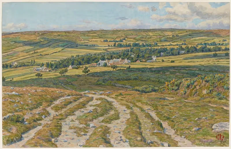 Ландес де Лескиффинек. Моргат by Анри Ривьер, 1915 — digital art print download