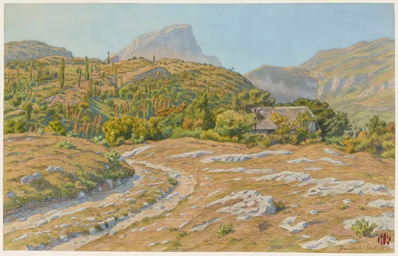 Le Granier. Barberaz by Henri Rivière, 1918 — digital art print download