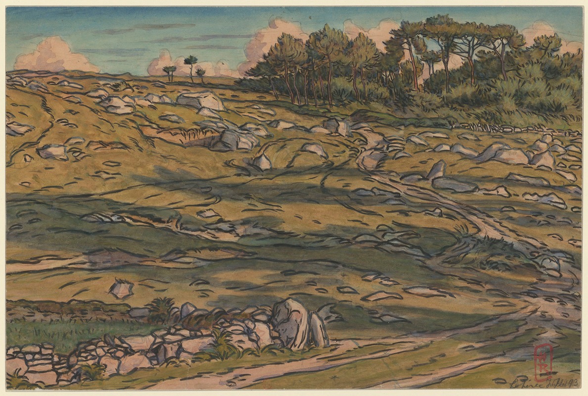 Loherec by Henri Rivière, 1893 — digital art print download