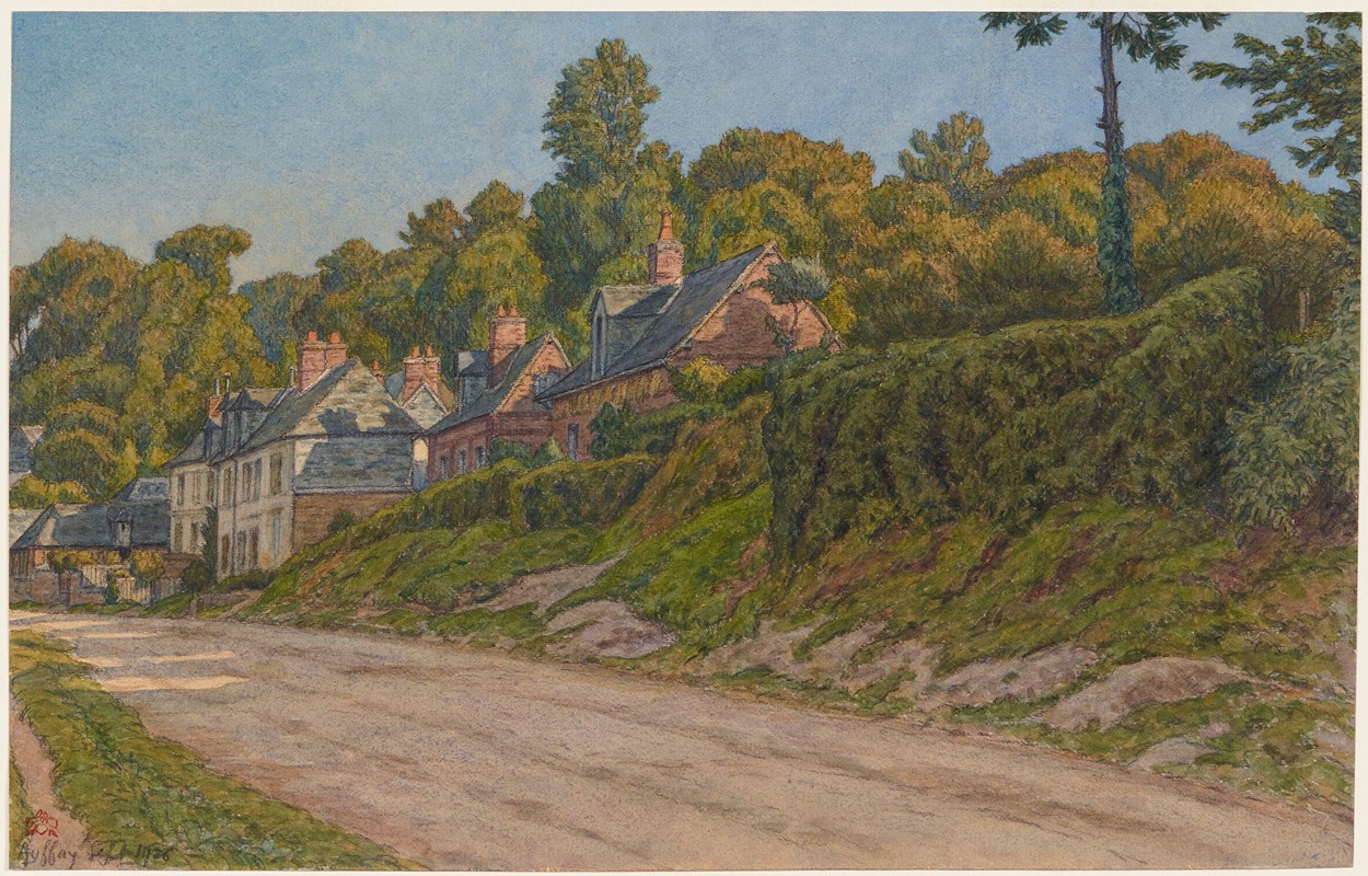 Route d'Auffay by Henri Rivière, 1926 — digital art print download