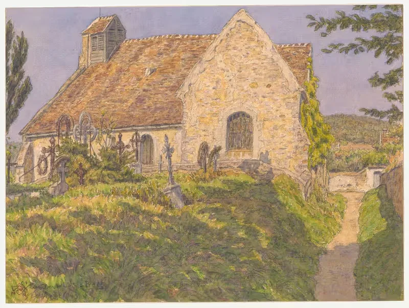 Saint-Lambert-des-Bois by Henri Rivière, 1923 — digital art print download