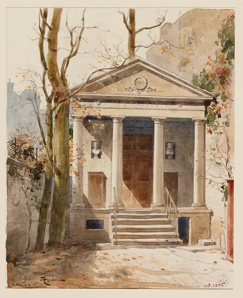 Храм Дружбы, улица Якоба by Фёдор Хоффбауэр, 1915-1945 — digital art print download
