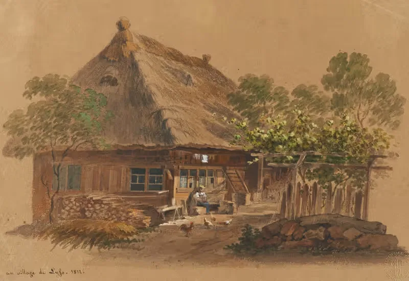 В деревне Лисс by Франц Никлаус Кёниг, 1915-1945 — digital art print download