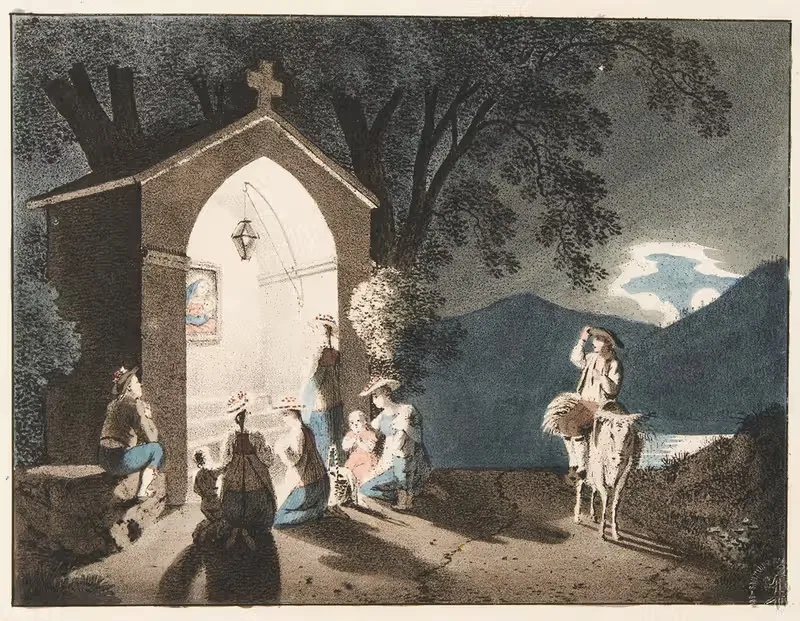 Das Abendgebet by Franz Niklaus König, 1915-1945 — digital art print download