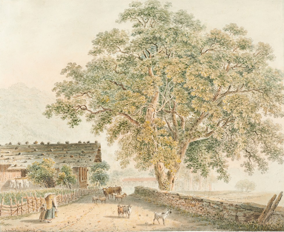Интерлакен by Франц Никлаус Кёниг, 1915-1945 — digital art print download
