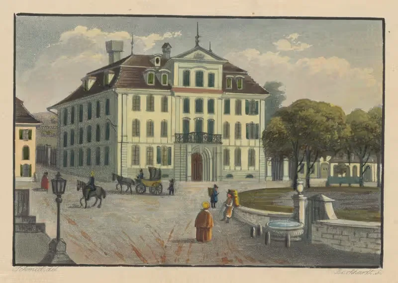 Krone au Hirschengraben à Zurich — Franz Schmid