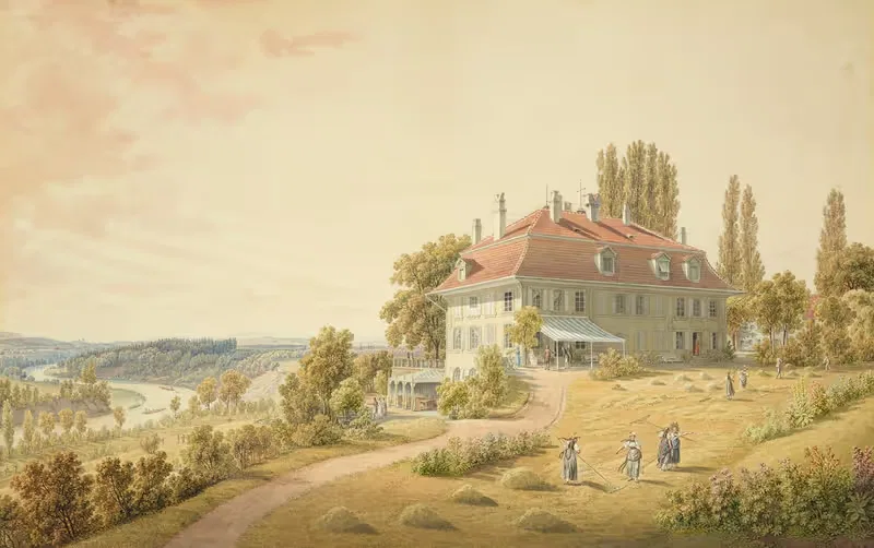 Эльфенау близ Берна by Габриэль Лори старший, 1915-1945 — digital art print download