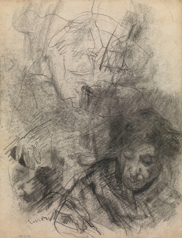 Woman with Downcast Gaze — Джеймс Энсор