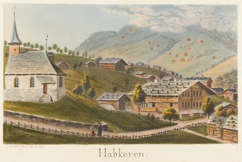 Habkeren. by Jakob Samuel Weibel — digital art print download