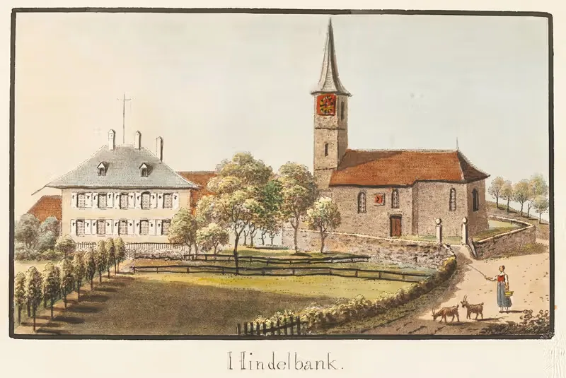 Hindelbank by Jakob Samuel Weibel — digital art print download